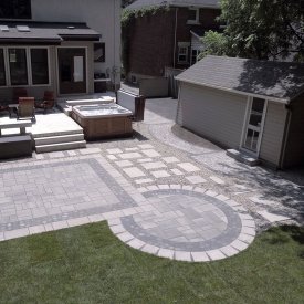 Backyard Patio and Resodding