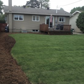 Sod and Garden Landscape