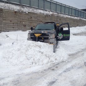 Snow removal truck