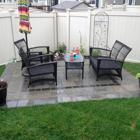 Simple Backyard Patio