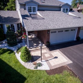 Interlock and Veneer Entrance