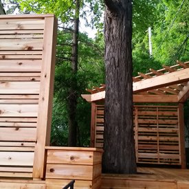 Full Backyard Deck, Fence & Pergola